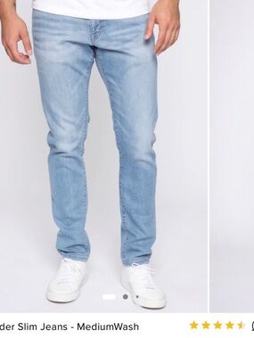 Fashion Nova Men’s Slim Jeans Medium Wash